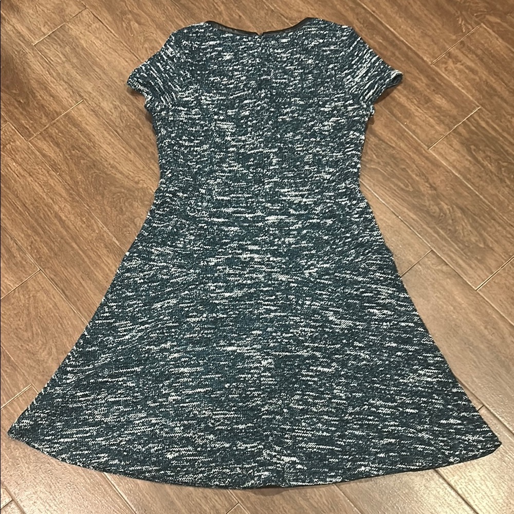 Talbots Blue, Black & White Dress - Picture 2 of 4